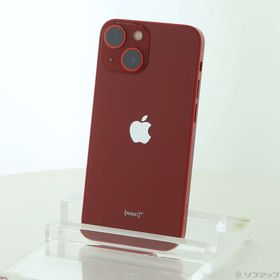 (中古)Apple iPhone13 mini 128GB プロダクトレッド MLJG3J/A SIMフリー(262-ud)