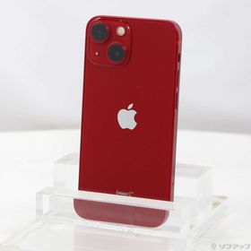 (中古)Apple iPhone13 mini 128GB プロダクトレッド MLJG3J/A SIMフリー(262-ud)