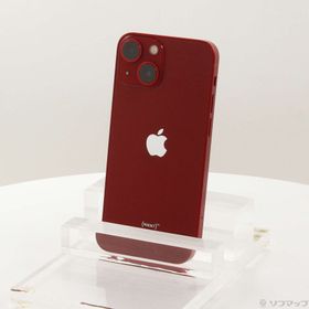 (中古)Apple iPhone13 mini 128GB プロダクトレッド MLJG3J/A SIMフリー(262-ud)