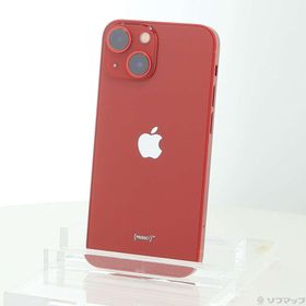 (中古)Apple iPhone13 mini 128GB プロダクトレッド MLJG3J/A SIMフリー(352-ud)