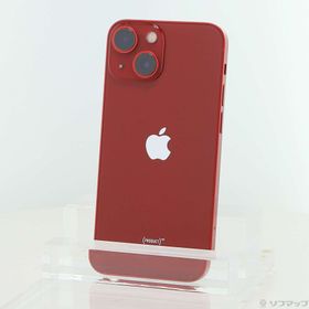 (中古)Apple iPhone13 mini 128GB プロダクトレッド MLJG3J/A SIMフリー(258-ud)