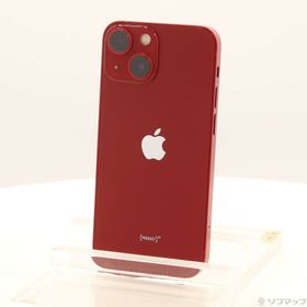 (中古)Apple iPhone13 mini 128GB プロダクトレッド MLJG3J/A SIMフリー(262-ud)