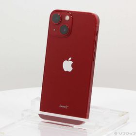 (中古)Apple iPhone13 mini 128GB プロダクトレッド MLJG3J/A SIMフリー(305-ud)