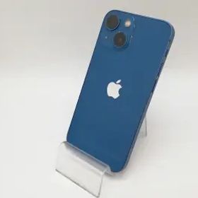 【中古】Apple 国内版 【SIMフリー】 iPhone 13 mini 128GB ブルー MLJH3J/A【アリオ倉敷】保証期間１ヶ月【ランクC】