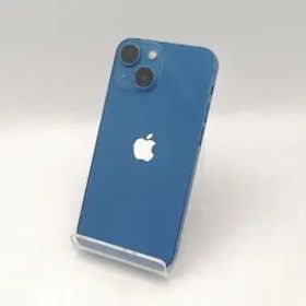 【中古】Apple 楽天モバイル 【SIMフリー】 iPhone 13 mini 128GB ブルー MLJH3J/A【広島本通】保証期間１ヶ月【ランクA】