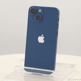 (中古)Apple iPhone13 mini 128GB ブルー MLJH3J/A SIMフリー(352-ud)