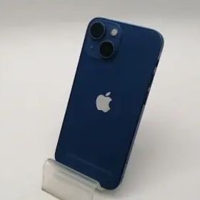 【中古】【赤ロム保証あり】Apple au 【SIMフリー】 iPhone 13 mini 128GB ブルー MLJH3J/A【大須2】保証期間１ヶ月【ランクC】