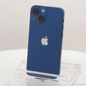 (中古)Apple iPhone13 mini 128GB ブルー MLJH3J/A SIMフリー(251-ud)