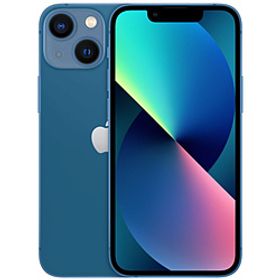 (中古)Apple iPhone13 mini 128GB ブルー MLJH3J/A SIMフリー(258-ud)