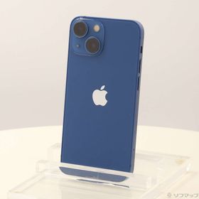 (中古)Apple iPhone13 mini 128GB ブルー MLJH3J/A SIMフリー(262-ud)