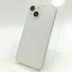 【中古】Apple 国内版 【SIMフリー】 iPhone 13 mini 256GB スターライト MLJK3J/A【福岡筑紫】保証期間１ヶ月【ランクC】