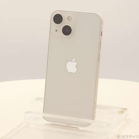 (中古)Apple iPhone13 mini 256GB スターライト MLJK3J/A SIMフリー(297-ud)
