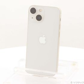 (中古)Apple iPhone13 mini 256GB スターライト MLJK3J/A SIMフリー(196-ud)