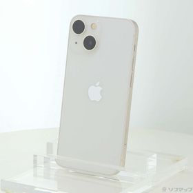 (中古)Apple iPhone13 mini 256GB スターライト MLJK3J/A SIMフリー(198-ud)