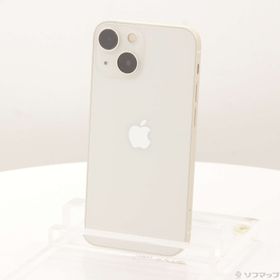 (中古)Apple iPhone13 mini 256GB スターライト MLJK3J/A SIMフリー(247-ud)