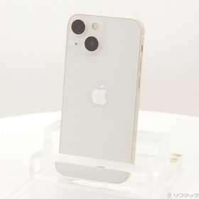 (中古)Apple iPhone13 mini 256GB スターライト MLJK3J/A SIMフリー(251-ud)