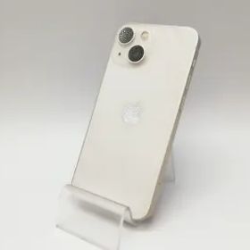【中古】Apple 国内版 【SIMフリー】 iPhone 13 mini 256GB スターライト MLJK3J/A【府中ル・シーニュ】保証期間１週間【ランクC】