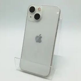 【中古】Apple SoftBank 【SIMフリー】 iPhone 13 mini 256GB スターライト MLJK3J/A【柏】保証期間１週間【ランクC】