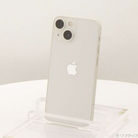 (中古)Apple iPhone13 mini 256GB スターライト MLJK3J/A SIMフリー(276-ud)