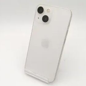 【中古】Apple docomo 【SIMフリー】 iPhone 13 mini 256GB スターライト MLJK3J/A【なんば】保証期間１週間【ランクC】