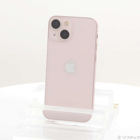(中古)Apple iPhone13 mini 256GB ピンク MLJL3J/A SIMフリー(344-ud)