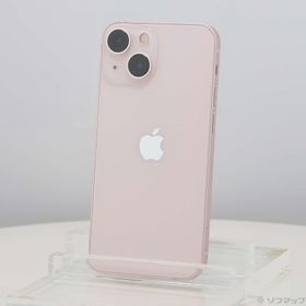 (中古)Apple iPhone13 mini 256GB ピンク MLJL3J/A SIMフリー(297-ud)