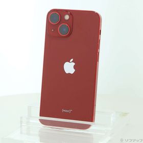 (中古)Apple iPhone13 mini 256GB プロダクトレッド MLJM3J/A SIMフリー(198-ud)