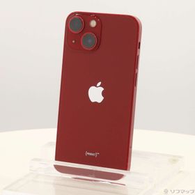 (中古)Apple iPhone13 mini 256GB プロダクトレッド MLJM3J/A SIMフリー(305-ud)