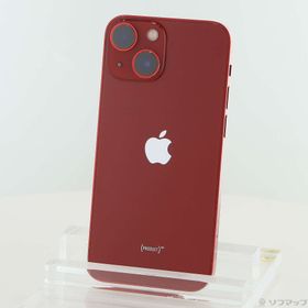 (中古)Apple iPhone13 mini 256GB プロダクトレッド MLJM3J/A SIMフリー(198-ud)