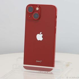 (中古)Apple iPhone13 mini 256GB プロダクトレッド MLJM3J/A SIMフリー(262-ud)