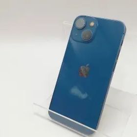 【中古】Apple 楽天モバイル 【SIMフリー】 iPhone 13 mini 256GB ブルー MLJN3J/A【川崎駅前】保証期間１ヶ月【ランクC】