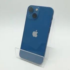 【中古】Apple au 【SIMフリー】 iPhone 13 mini 256GB ブルー MLJN3J/A【柏】保証期間１ヶ月【ランクA】