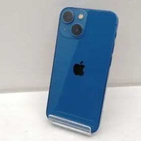 【中古】Apple 国内版 【SIMフリー】 iPhone 13 mini 256GB ブルー MLJN3J/A【仙台イービーンズ】保証期間１ヶ月【ランクC】