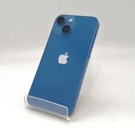 【中古】Apple 国内版 【SIMフリー】 iPhone 13 mini 256GB ブルー MLJN3J/A【浜松駅前】保証期間１ヶ月【ランクA】