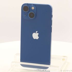 (中古)Apple iPhone13 mini 256GB ブルー MLJN3J/A SIMフリー(269-ud)
