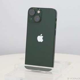 (中古)Apple iPhone13 mini 128GB グリーン MNFC3J/A SIMフリー(258-ud)
