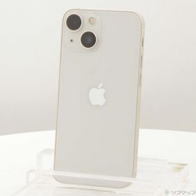 (中古)Apple iPhone13 mini 128GB スターライト NLJE3J/A SIMフリー(352-ud)