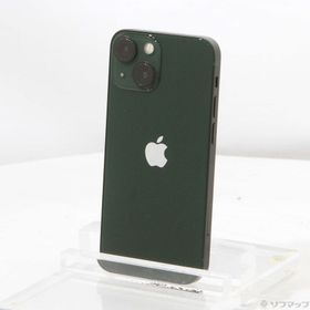 (中古)Apple iPhone13 mini 128GB グリーン MNFC3J/A SIMフリー(377-ud)