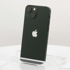 (中古)Apple iPhone13 mini 256GB グリーン MNFD3J/A SIMフリー(349-ud)