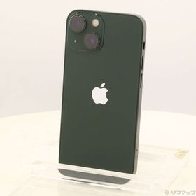 (中古)Apple iPhone13 mini 256GB グリーン MNFD3J/A SIMフリー(344-ud)