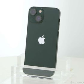 (中古)Apple iPhone13 mini 128GB グリーン MNFC3J/A SIMフリー(198-ud)