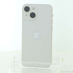 (中古)Apple iPhone13 mini 128GB スターライト NLJE3J/A SIMフリー(262-ud)