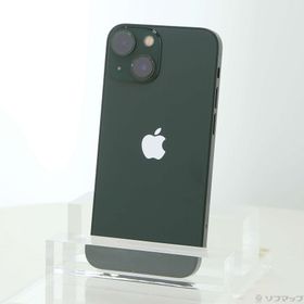 (中古)Apple iPhone13 mini 256GB グリーン MNFD3J/A SIMフリー(198-ud)