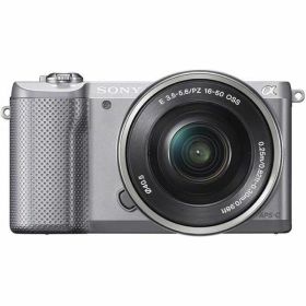 【中古】ソニー SONY α5000 パワーズームレンズキット シルバー当店保証30日間 人気モデル 高画質 売れ筋