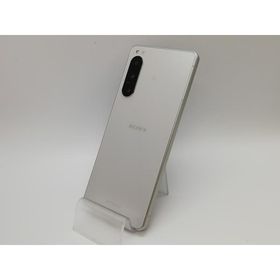 【中古】SONY SoftBank 【SIMフリー】 Xperia 5 IV 8GB 128GB A204SO エクリュホワイト【府中ル・シーニュ】保証期間１ヶ月【ランクC】