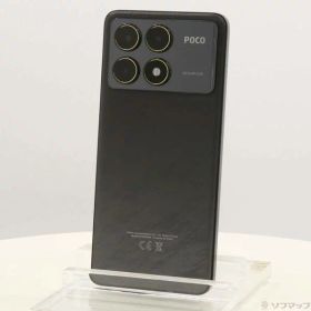 【中古】XIAOMI POCO F6 Pro 256GB ブラック 23113RKC6G SIMフリー 【269-ud】