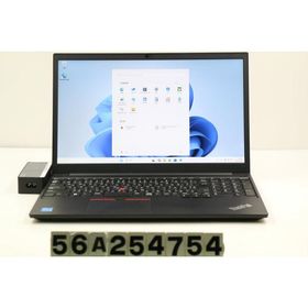 ノートパソコン Lenovo ThinkPad E15 Gen2 Core i5 1135G7 2.4GHz/8GB/256GB(SSD)/15.6W/FHD(1920x1080)/Win11 画面キズあり