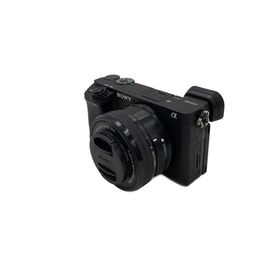 SONY◆デジタル一眼カメラ α6400 ILCE-6400Y ダブルズームレンズキット [ブラック]