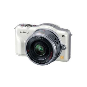 中古 １年保証 美品 Panasonic LUMIX DMC-GF3 電動ズームレンズキット ホワイト