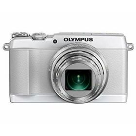 OLYMPUS デジタルカメラ STYLUS SH-1 ホワイト 光学式5軸手ぶれ補正 光学24倍&超解像48倍ズーム SH-1 WHT 9jupf8b(コンパクトデジタルカメラ)